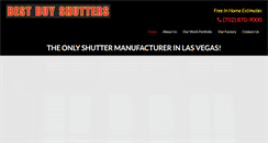 Desktop Screenshot of bestbuyshuttersusa.com